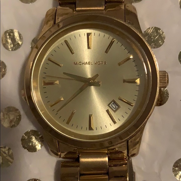 Gold Michael Kors Watch